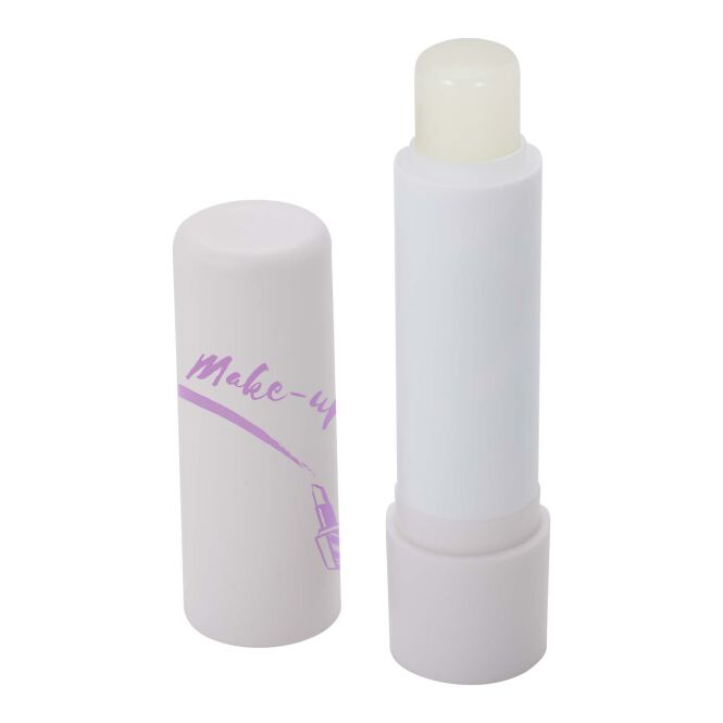 Werbeartikel Lippenpflege Eden – weiss – mit 48h Express-Druck LSF 15 Vanille schützende Lippenpflege für Winter-Promotion