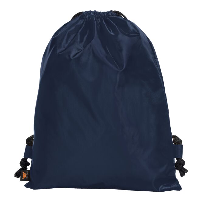 Mitarbeitergeschenk Taftrucksack HALFAR® SPORT – marineblau – mit Logodruck – sportlicher Beutel für Messen & Events