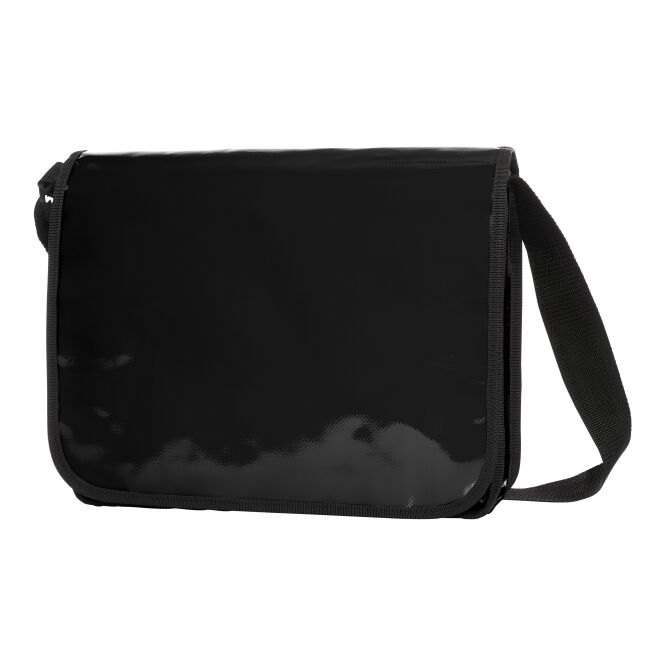 Werbeartikel Umhängetasche HALFAR® LorryBag® ECONOMY – schwarz – mit Logodruck, Organizer, idealer Streuartikel für Messen & Events