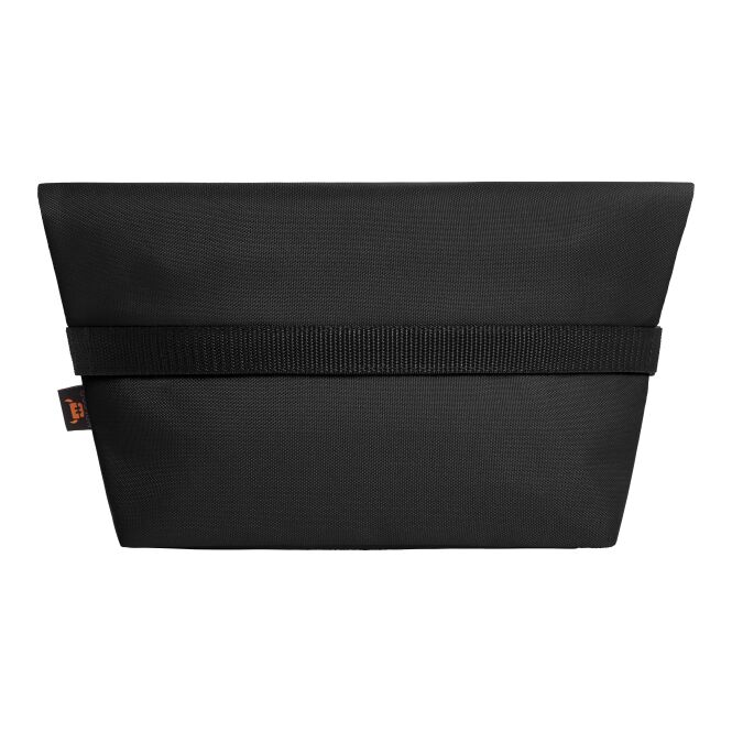 Firmengeschenk Kühltasche HALFAR® FLOW – schwarz – mit Logodruck – isoliertes Hauptfach, idealer Werbeartikel für Messen