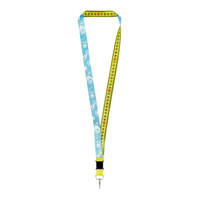 Werbeartikel Schlüsselband Isla – sublimiert – mit 48h Express-Druck 20 mm mit Sicherheitsverschluss als Lanyard für Messen