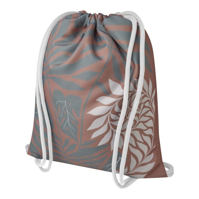Mitarbeitergeschenk Sportbeutel Clif rPET – schwarz – mit 48h Express-Logodruck 100% recyceltes Polyester Made in Europe nachhaltiger Beutel