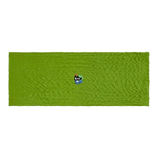 Werbeartikel Schal Bürger Green Lawrence 110 x 200 cm – grün – mit Logo bedruckt für Messen & Promotion