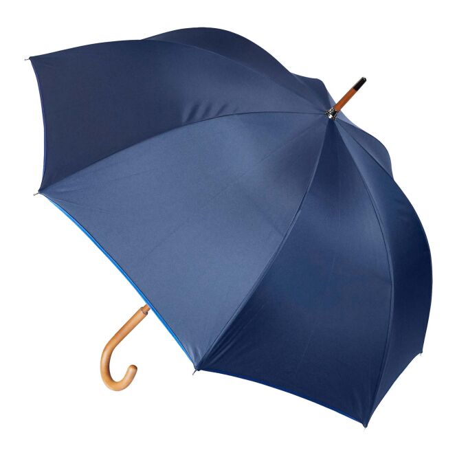 Firmengeschenk Stockschirm Citizen Drache – navy – mit 48h Express-Druck nachhaltig aus rPET Ø 101 cm für Hotellerie & Gastronomie