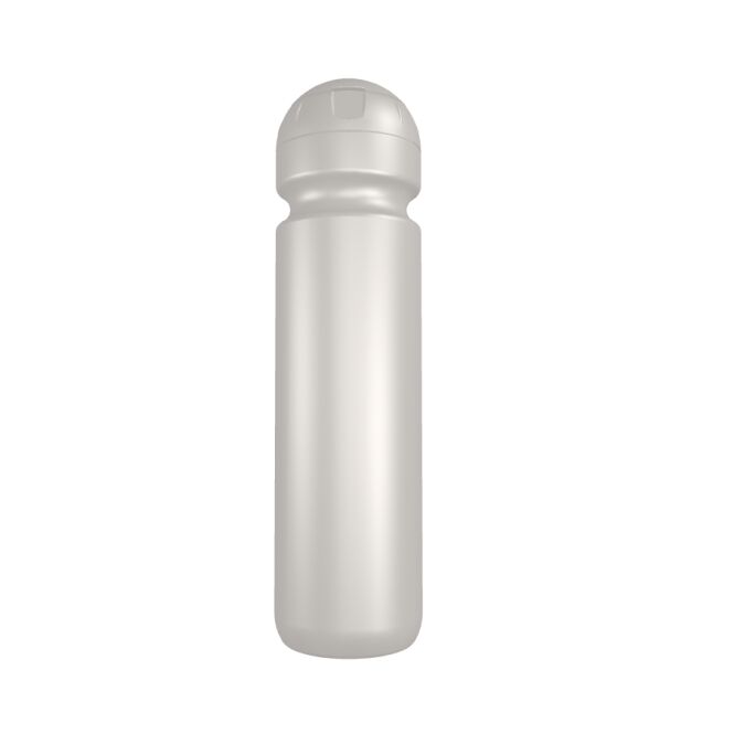 Werbeartikel Bulb Flasche B1 1000 ml – Weiss – mit Logo bedruckt