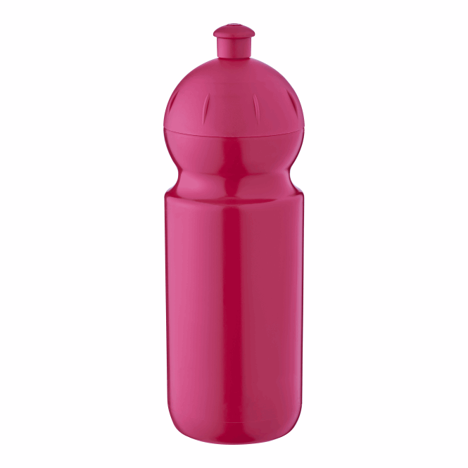 Werbeartikel Sportflasche Bulb B1.GREEN – pink – mit Logo bedruckt 500 ml nachhaltig biobasiert für Sportevents & Turniere