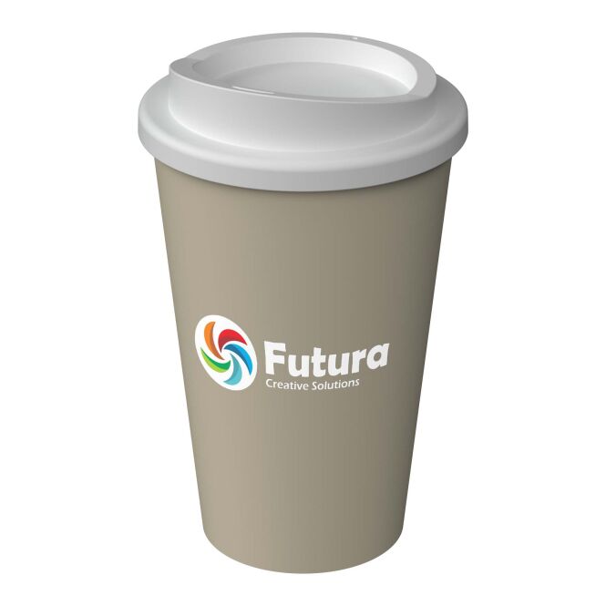 Werbeartikel Americano® Infiniti – hessisch – mit Logo bedruckt 350 ml für die Büroküche