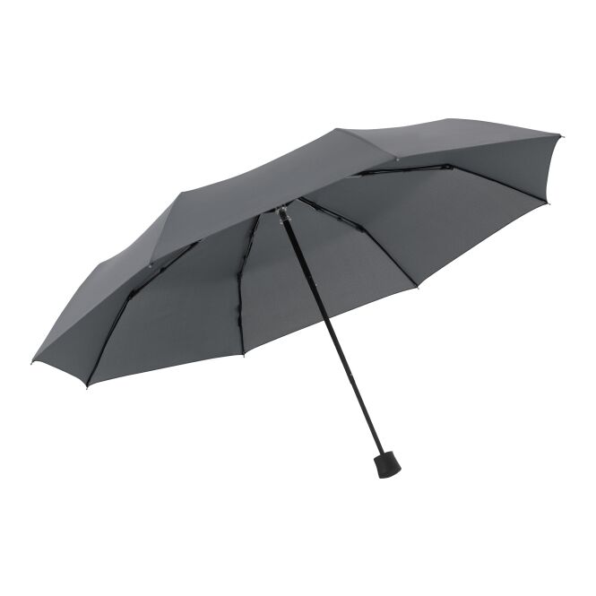 Kundengeschenk Golfschirm doppler MiA Innsbruck Mini – grau – mit individuellem Logodruck für Golf-Events & Business-Partner