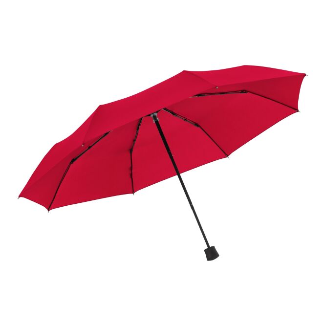 Werbeartikel Golfschirm doppler MiA Innsbruck Mini – rot – mit individuellem Logodruck sturmfest für Golf-Events & Business-Partner