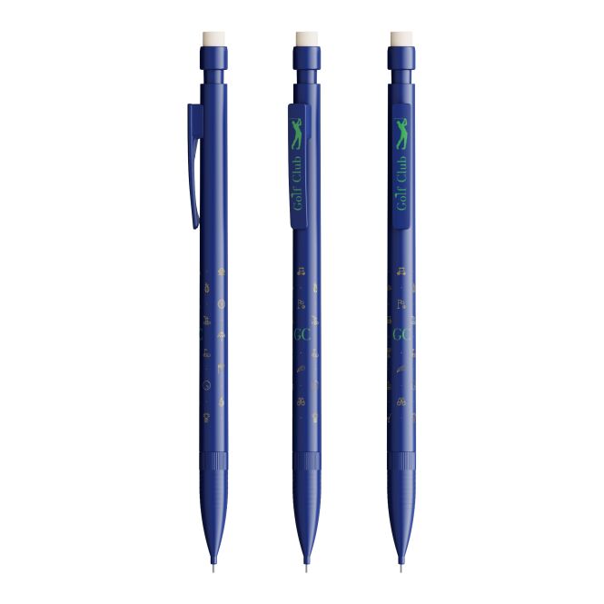 Werbeartikel BIC® Matic® Druckbleistift – marineblau – mit Logo bedruckt 0,7 mm HB für den Büroalltag und als Messe-Giveaway