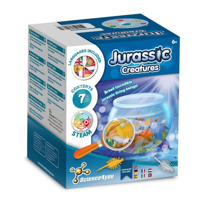 Werbeartikel Jurassic Pets Lernspiel – gemischt – mit Logo bedruckt 114x92x92mm für Messen & Promotion