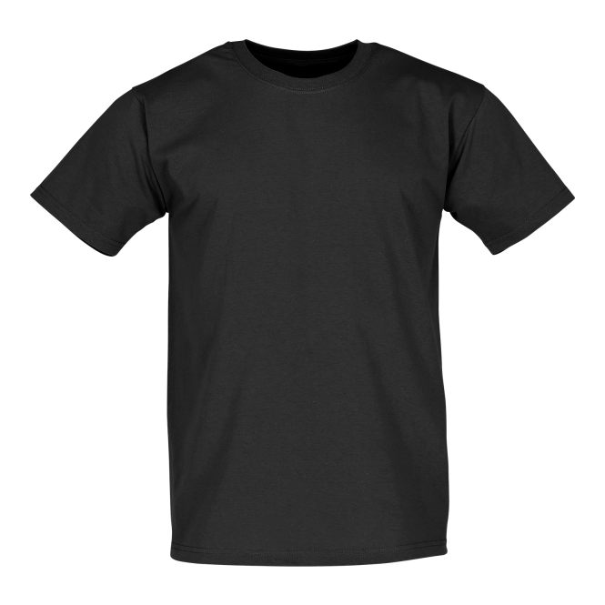 Mitarbeitergeschenk T-Shirt Valueweight – schwarz – mit Logodruck, Größe L, klassisches Baumwoll-Textil für Firmenbekleidung