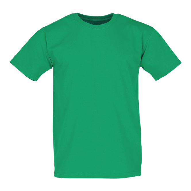 Firmengeschenk Valueweight T-Shirt – grün – XL – mit Logodruck hochwertige Baumwolle für einen professionellen Firmenauftritt