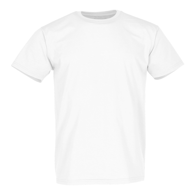 Mitarbeitergeschenk T-Shirt Super Premium – weiss – mit Logodruck 2XL aus Baumwolle hochwertiges Oberteil für Firmenauftritte
