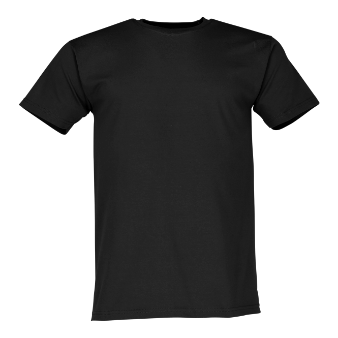 Mitarbeitergeschenk T-Shirt Original Full-Cut – schwarz – 2XL – mit Logodruck Baumwolle für den einheitlichen Firmenauftritt