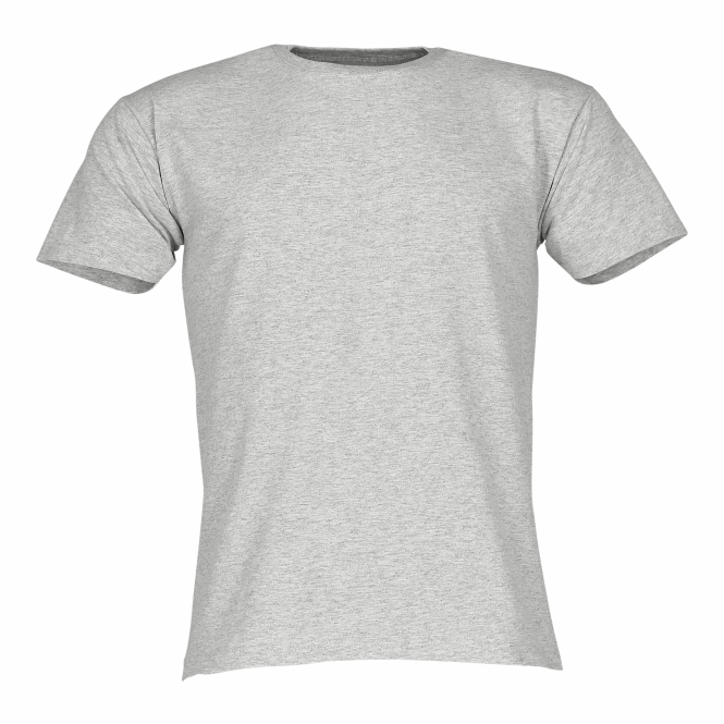 Mitarbeitergeschenk Full-Cut T-Shirt Original – grau – mit Logodruck XL Baumwolle perfekt für den einheitlichen Firmenauftritt