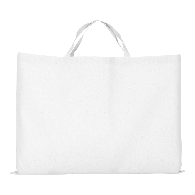 Werbeartikel Baumwolltasche TEXXILLA BIG – weiss – mit Logodruck 70x50cm, robust für Messen & Events