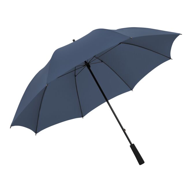 Firmengeschenk Golfschirm doppler Zero XXL – marineblau – mit individuellem Logodruck sturmfest Ø 130 cm für Golf-Events & Business-Partner