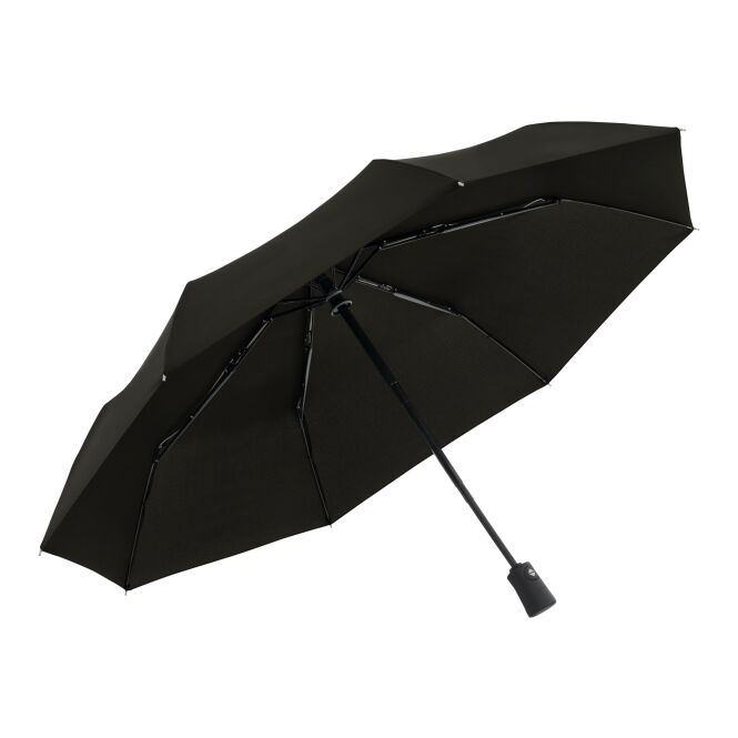 Premium-Werbeartikel Taschenschirm doppler Superstrong Magic AOC – schwarz – mit individuellem Logodruck sturmfest für Promotion