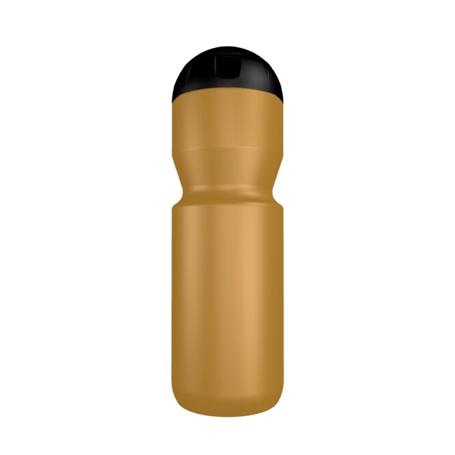 Sport-Werbemittel Trinkflasche Bulb B1 – gold – mit Logo bedruckt 750 ml Kunststoff für Sportevents & Turniere