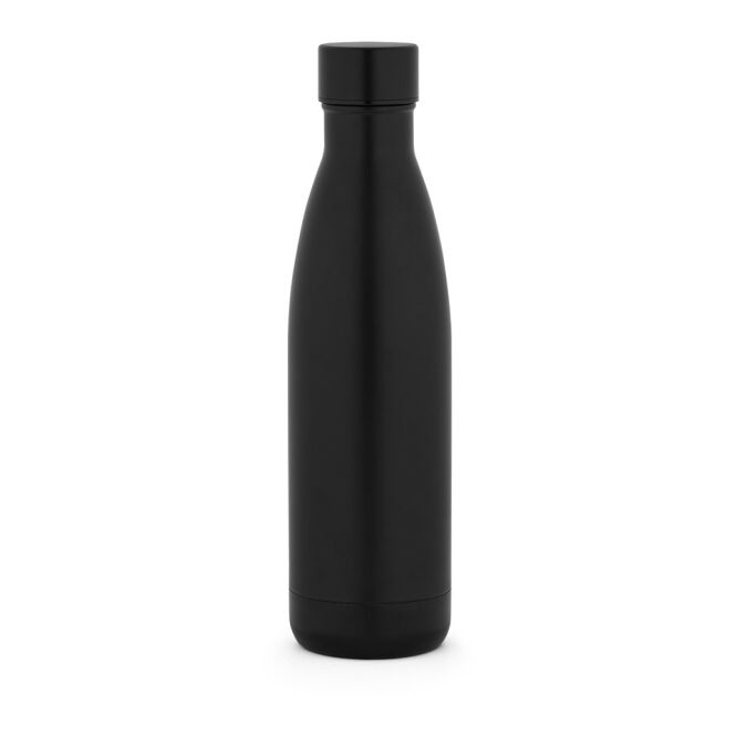 Kundengeschenk RE-BUFFON L. Thermosflasche – schwarz – mit Gravur 810 ml Edelstahl vakuumisoliert auslaufsicher nachhaltig für Außendienst