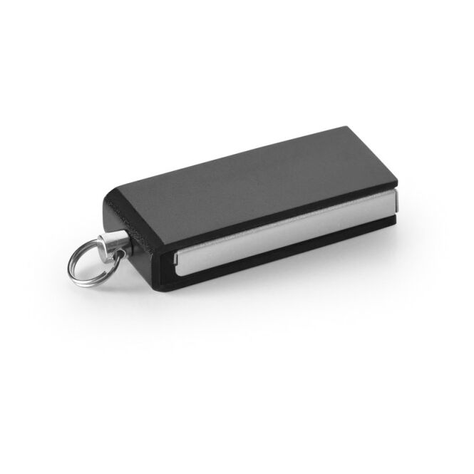 Firmengeschenk USB-Stick SIMON 8 GB – schwarz – mit Gravur 33x12x6 mm USB 2.0 für die Büroausstattung
