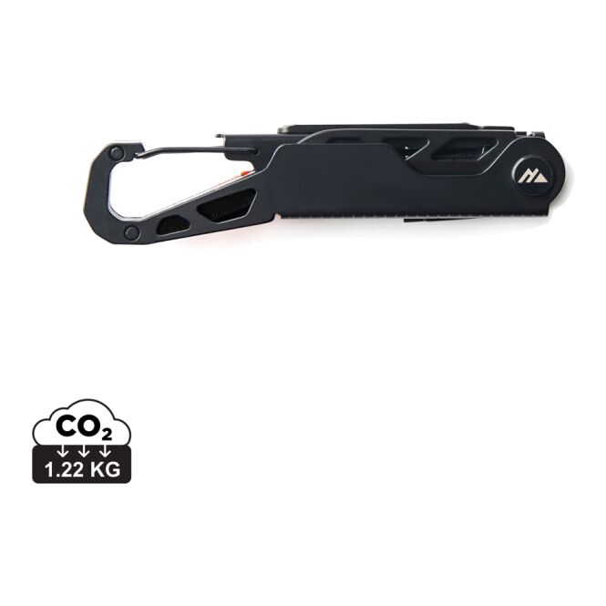Mitarbeitergeschenk Multitool Nordic Drift Adventure – schwarz – mit edler Gravur 12 Funktionen vielseitiges Multifunktionswerkzeug