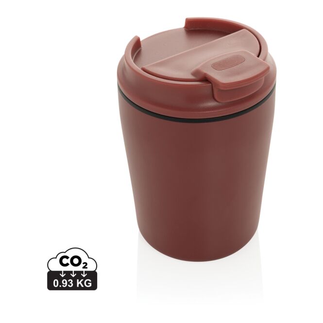 Werbeartikel Pico Barista RCS Kaffeetasse – rot – mit Logodruck 220 ml nachhaltig für die Büroküche