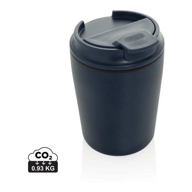 Werbeartikel Pico Barista RCS Kaffeetasse – französisch blau – mit Logodruck 220 ml nachhaltig für die Büroküche