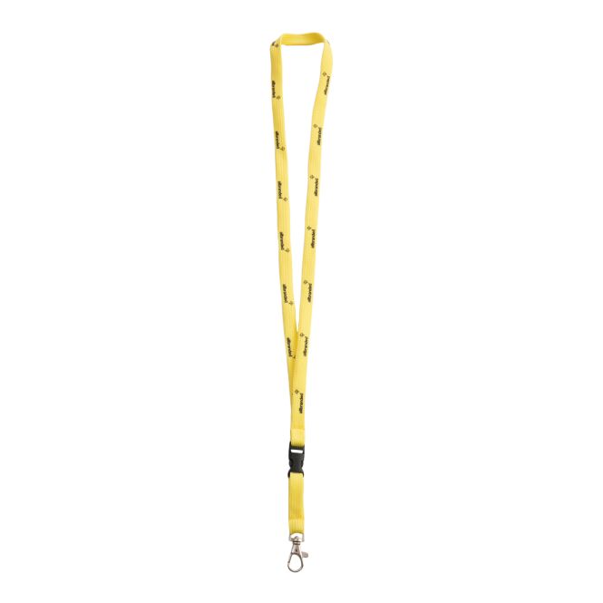Werbeartikel Schlüsselband – pms wunschfarbe – mit Logo bedruckt als Lanyard für Messen und Events