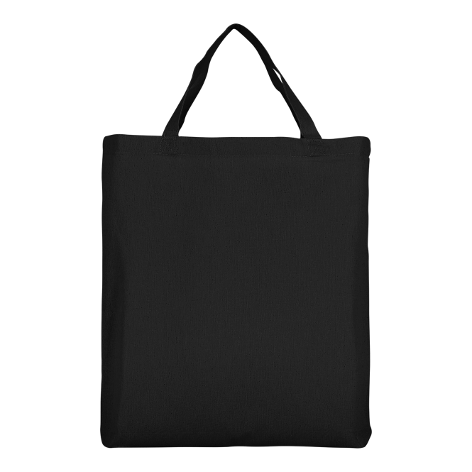 Firmengeschenk Baumwolltasche TEXXILLA CLASSIC – schwarz – mit Logodruck 140g/m² stabiler Stoffbeutel für Messen & Events