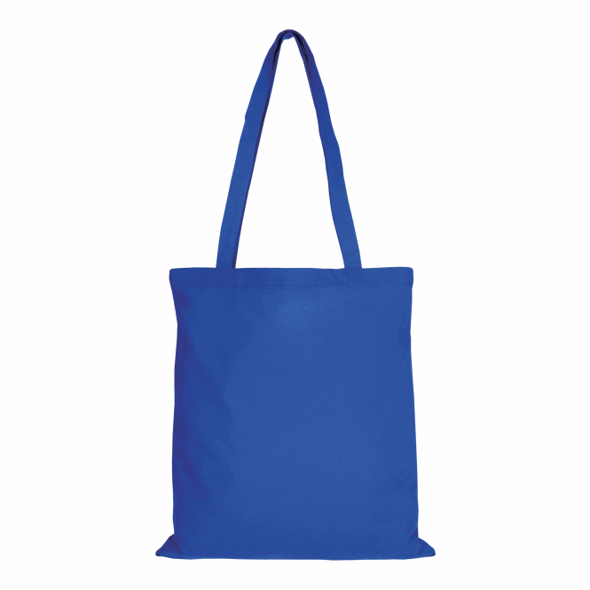 Werbeartikel Baumwolltasche TEXXILLA CLASSIC – königsblau – mit Logodruck 140g/m² robuste Tragetasche für Messen & Events