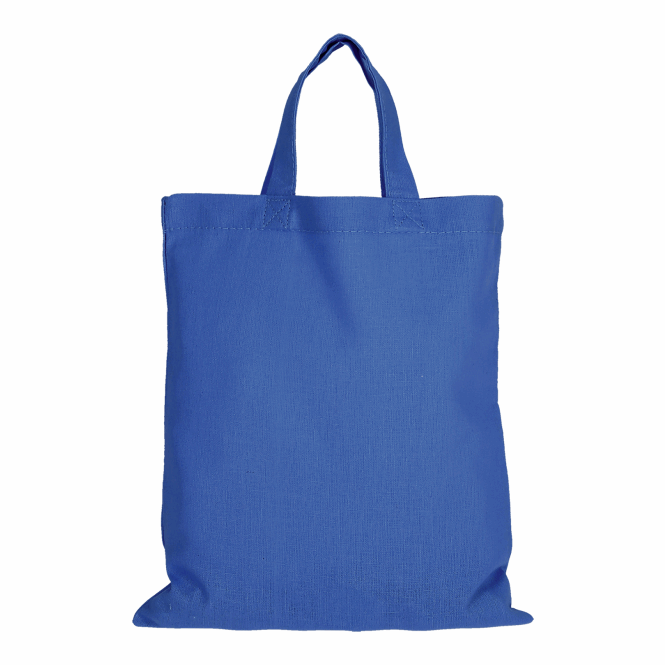 Firmengeschenk Baumwolltasche TEXXILLA – königsblau – mit Logodruck 140 g/m² zertifizierte Stofftasche für Messen & Events