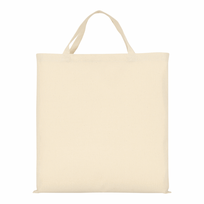 Mitarbeitergeschenk Baumwolltasche TEXXILLA – beige – mit Logodruck 140 g/m² 40cm Henkel nachhaltiger Stoffbeutel für Messen