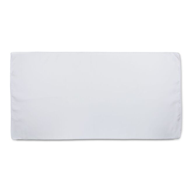 Mitarbeitergeschenk Sporthandtuch ActiveTowel® – weiß – mit Logodruck P-9000 Microfaser perfekt für Mitglieder in Fitnessstudios