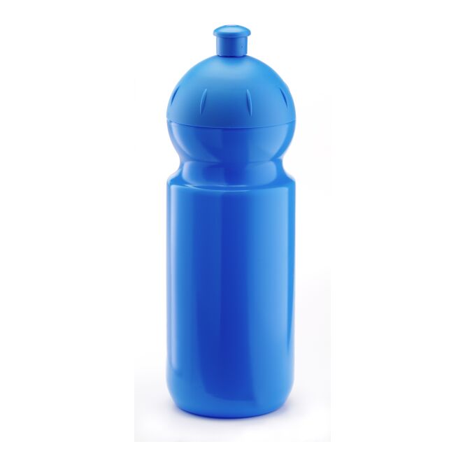 Werbeartikel Bulb Flasche B1 – blau – mit Logo bedruckt 500 ml Kunststoff für Sportevents & Turniere