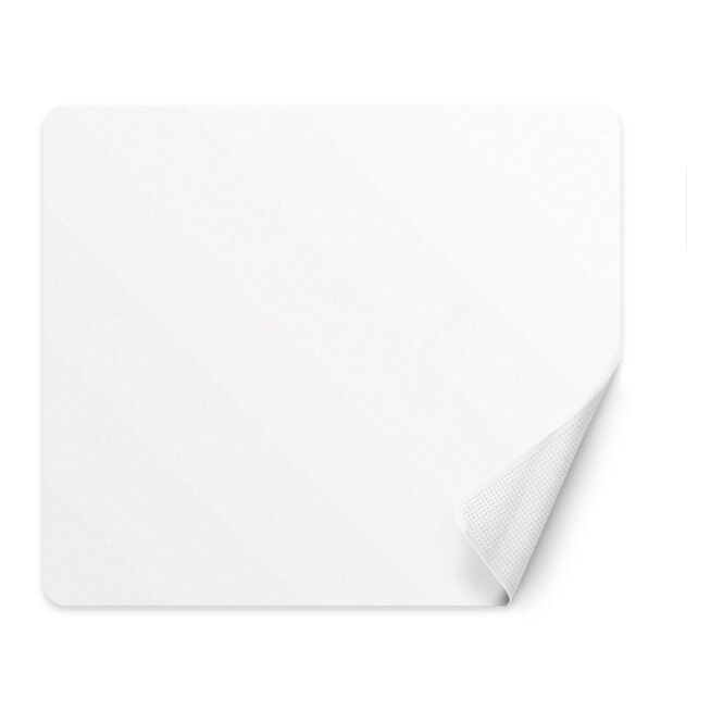 Firmengeschenk Mousepad GripCleaner® – mehrfarbig – mit individuellem Werbedruck 70% rPET 30% Polyamid made in germany nachhaltiges Reinigungs-Tool