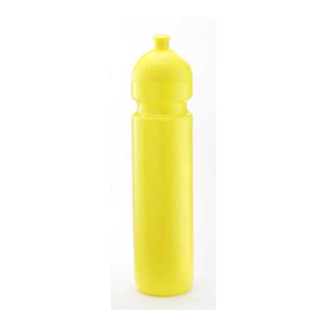 Werbeartikel Sportflasche Bulb B1 – gelb – mit Logo bedruckt 1000 ml Kunststoff für Sportevents & Turniere