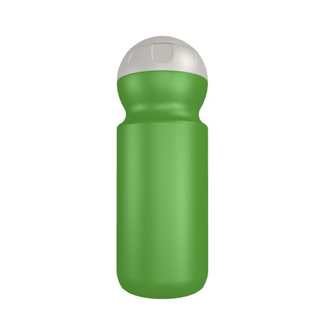 Werbeartikel Bulb Flasche B1 – grün – mit Logo bedruckt 500 ml Kunststoff für Sportevents & Turniere
