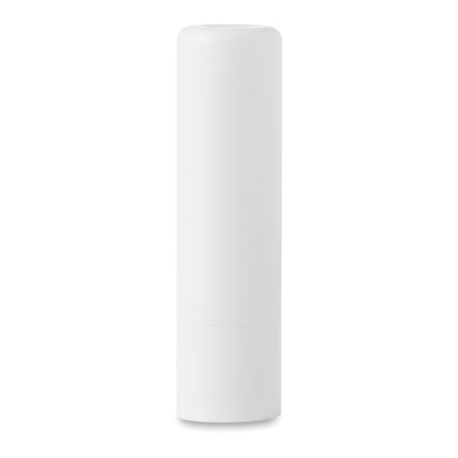 Werbeartikel Lippenpflege Gloss – weiss – mit Logo bedruckt LSF15 schützende Lippenpflege für herbstliche Marketing-Aktionen