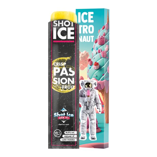 Werbeartikel 24 Ice Long Box Mocktail – mit individuellem Etikett – 1er Box als ideales Give-away für Kunden auf Messen und Events