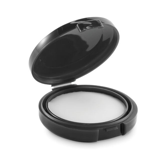 Werbeartikel Lippenpflege Vanille – schwarz – individuell bedruckbar SPF10 schützende Lippenpflege für herbstliche Promotion