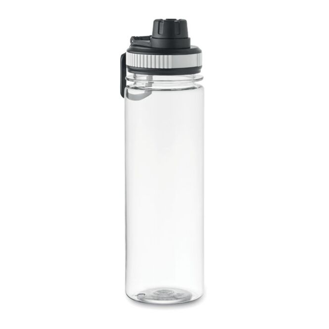Werbeartikel Trinkflasche RPET – weiss – mit Logo bedruckt 750 ml nachhaltig für Sportevents & Turniere