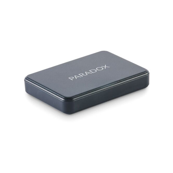 Werbeartikel Powerbank 5000 mAh – marineblau – mit Logo bedruckt, 20W PD, USB-C, recyceltes ABS für das nachhaltige Mitarbeiter-Onboarding