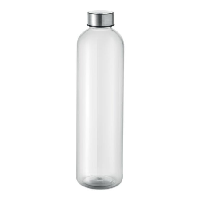 Sport-Werbemittel Sportflasche RPET 1000ml – transparent – bedruckbar 1000 ml auslaufsicher nachhaltig für Sportevents & Turniere