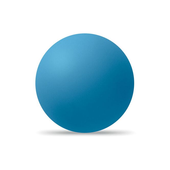 Werbeartikel Flummi – blau – mit Logo bedruckt für Messen & Promotion
