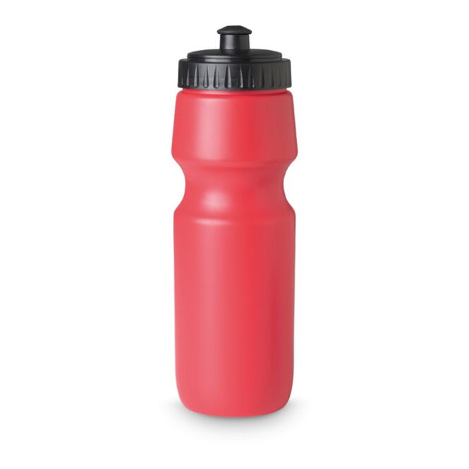 Sport-Werbemittel Sport-Trinkflasche – rot – mit Logo bedruckt 700 ml Kunststoff für Sportevents & Turniere