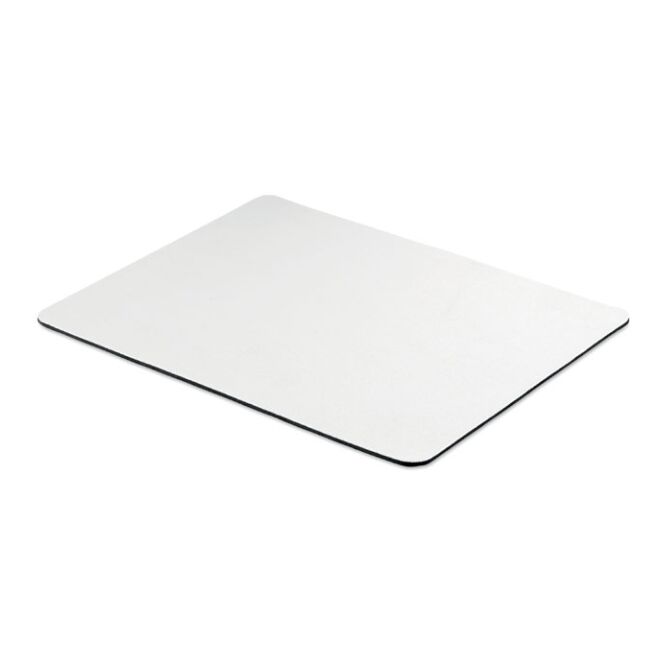 Werbeartikel Mousepad Sublimation – weiss – mit Logo bedruckt für IT-Messen 18x22cm