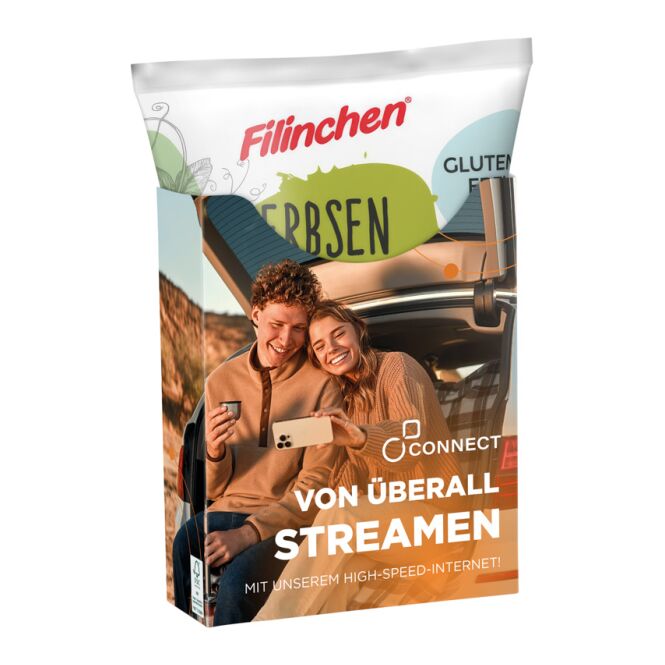 Werbeartikel Snack Box Karton – mit individuellem Etikett – ideal als Werbemittel auf Messen und Events für potenzielle Geschäftskunden