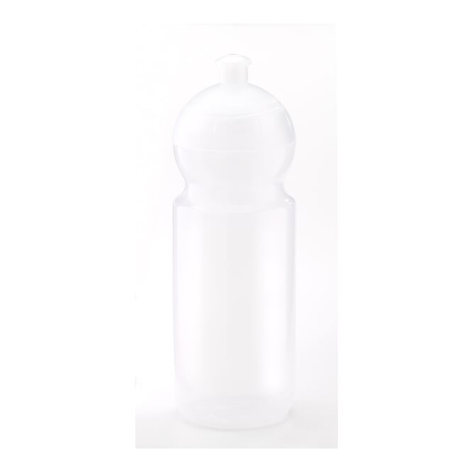 Werbeartikel Bulb Flasche B1 – transparent – mit Logo bedruckt 500 ml Kunststoff für Sportevents & Turniere